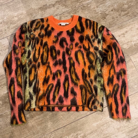 *SOLD* Stella McCartney Leopard Print Sweater - Picture 3 of 7